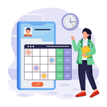 Woman with money bag showing how to make money with just in time webinars.